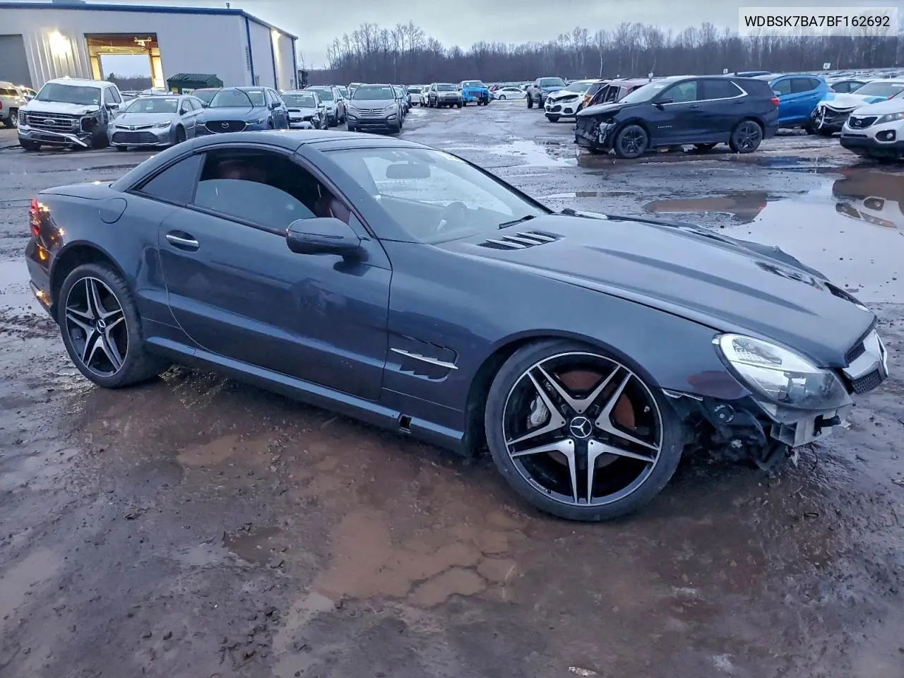 WDBSK7BA7BF162692 2011 Mercedes-Benz Sl 550