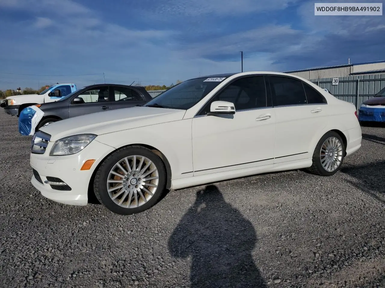 WDDGF8HB9BA491902 2011 Mercedes-Benz C 350 4Matic