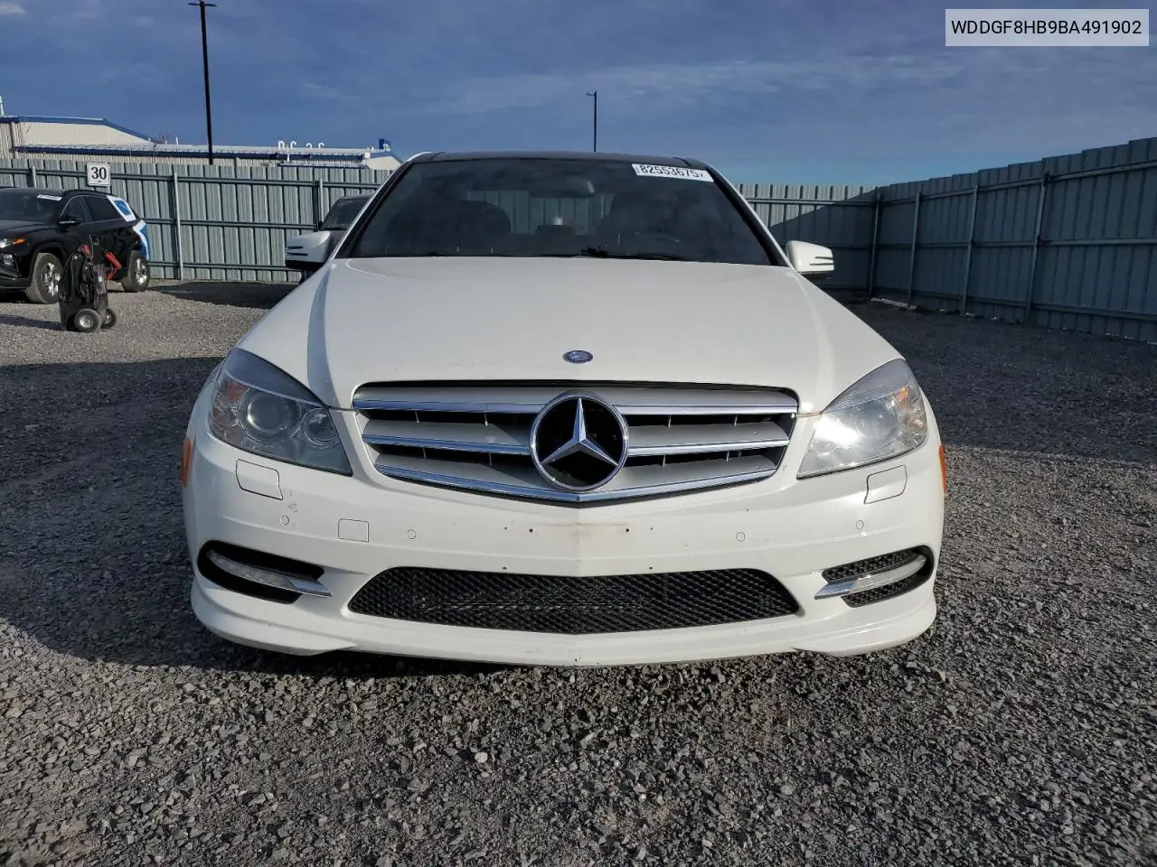 WDDGF8HB9BA491902 2011 Mercedes-Benz C 350 4Matic