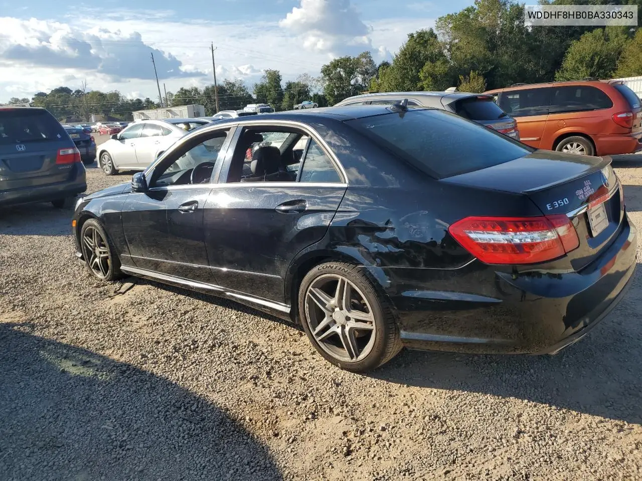 WDDHF8HB0BA330343 2011 Mercedes-Benz E 350 4Matic