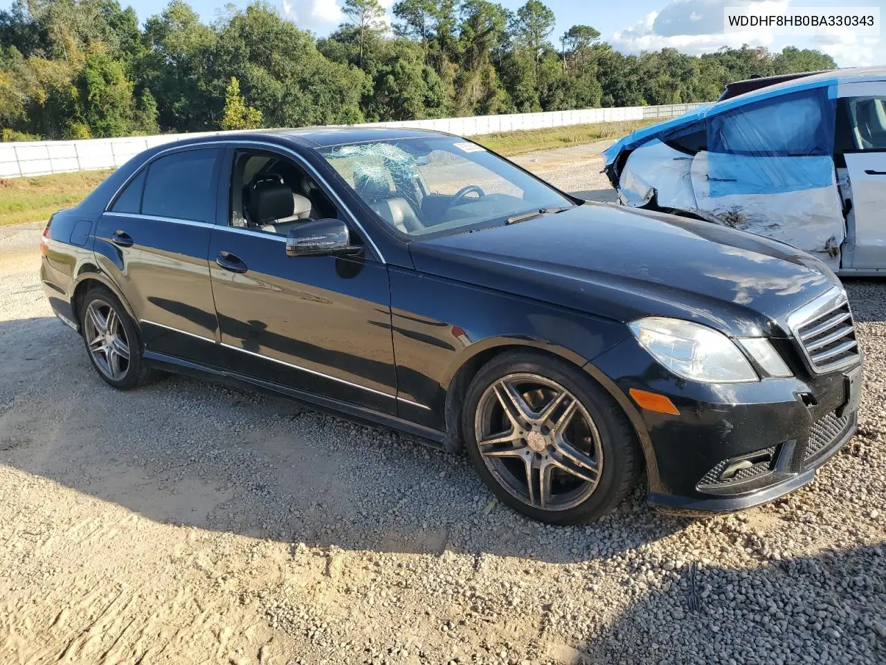 WDDHF8HB0BA330343 2011 Mercedes-Benz E 350 4Matic