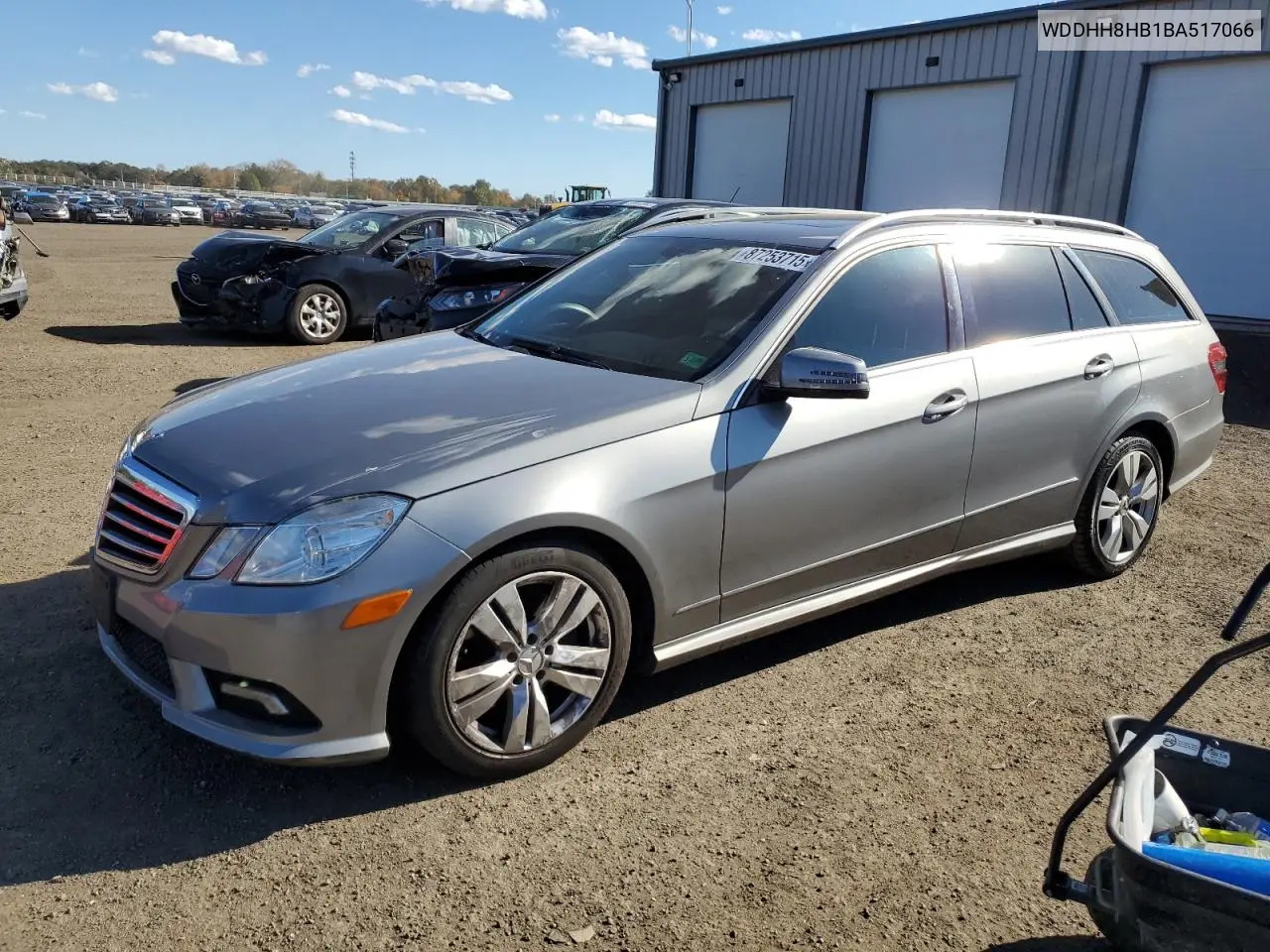 WDDHH8HB1BA517066 2011 Mercedes-Benz E 350 4Matic Wagon