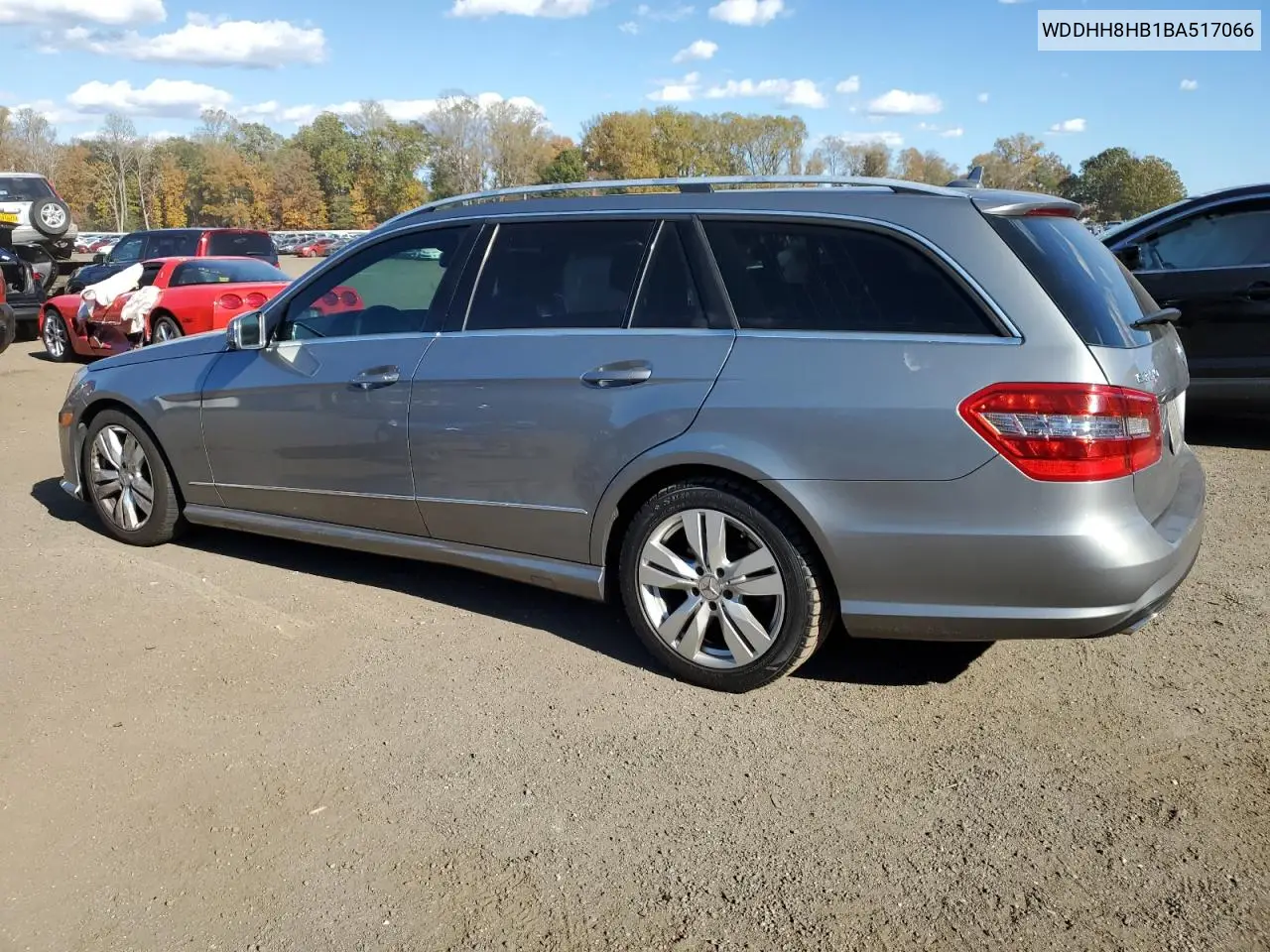 WDDHH8HB1BA517066 2011 Mercedes-Benz E 350 4Matic Wagon