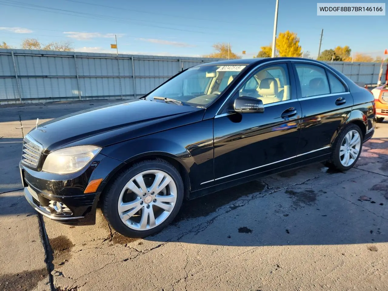 WDDGF8BB7BR146166 2011 Mercedes-Benz C 300 4Matic