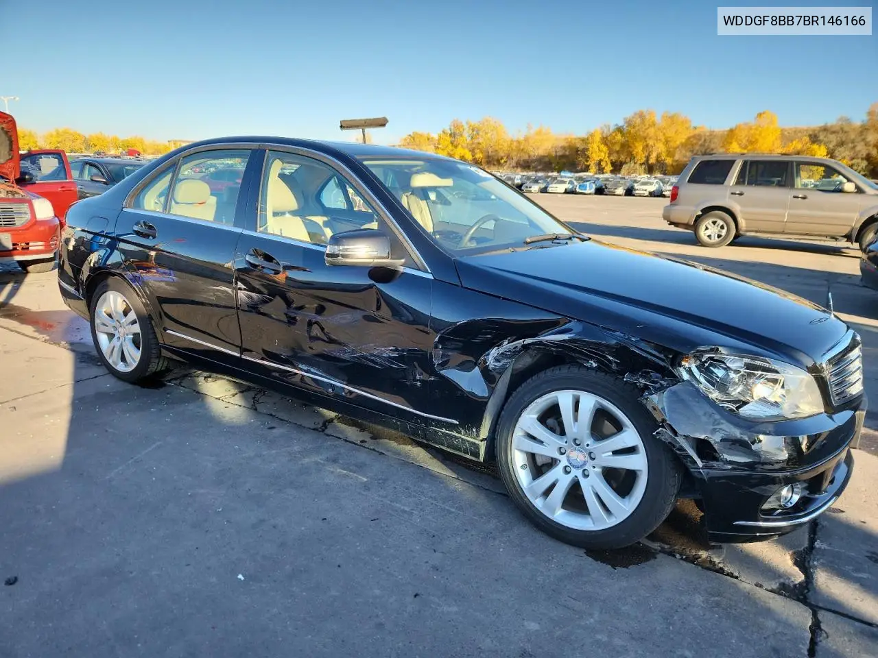 WDDGF8BB7BR146166 2011 Mercedes-Benz C 300 4Matic