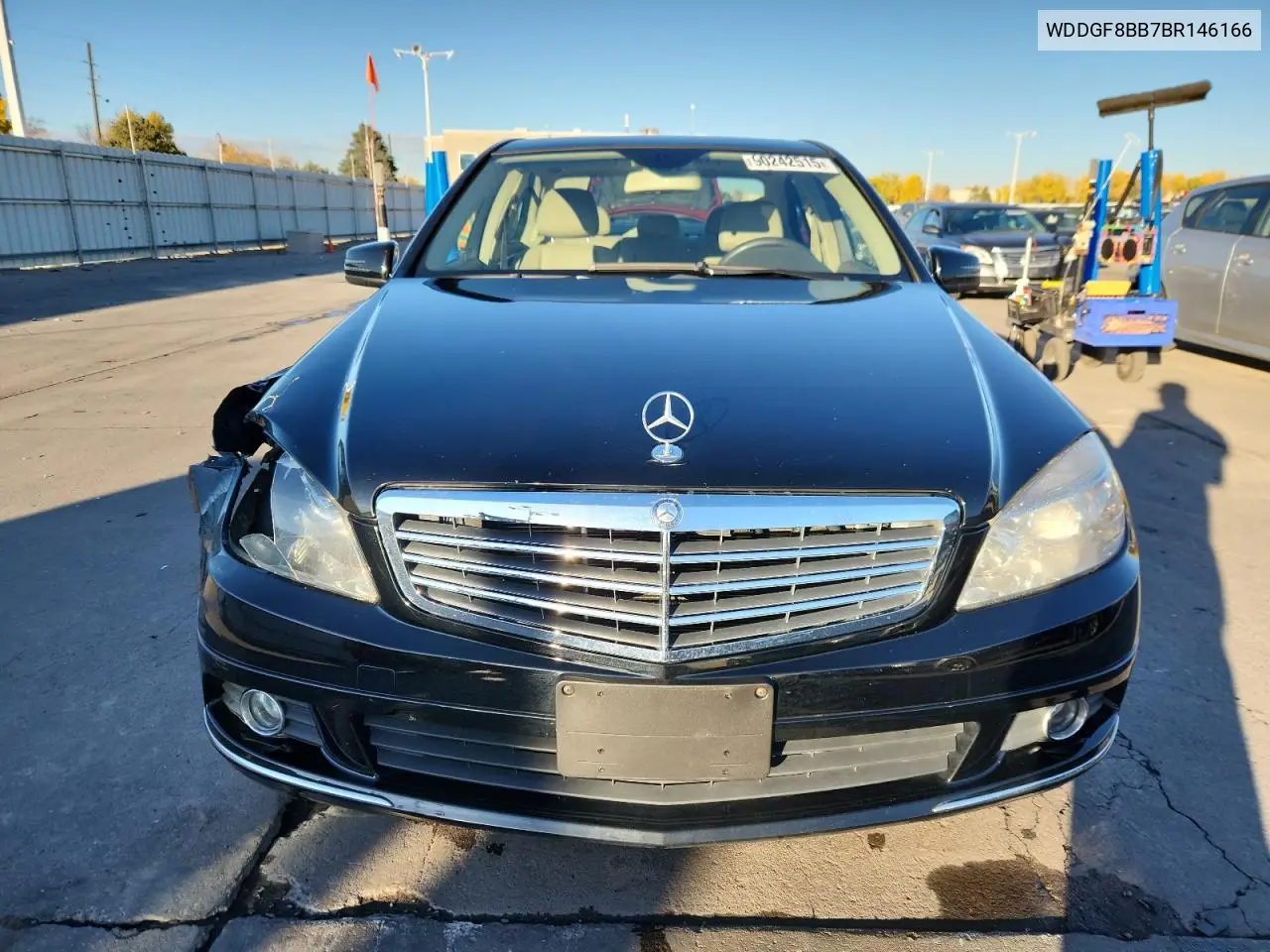 WDDGF8BB7BR146166 2011 Mercedes-Benz C 300 4Matic