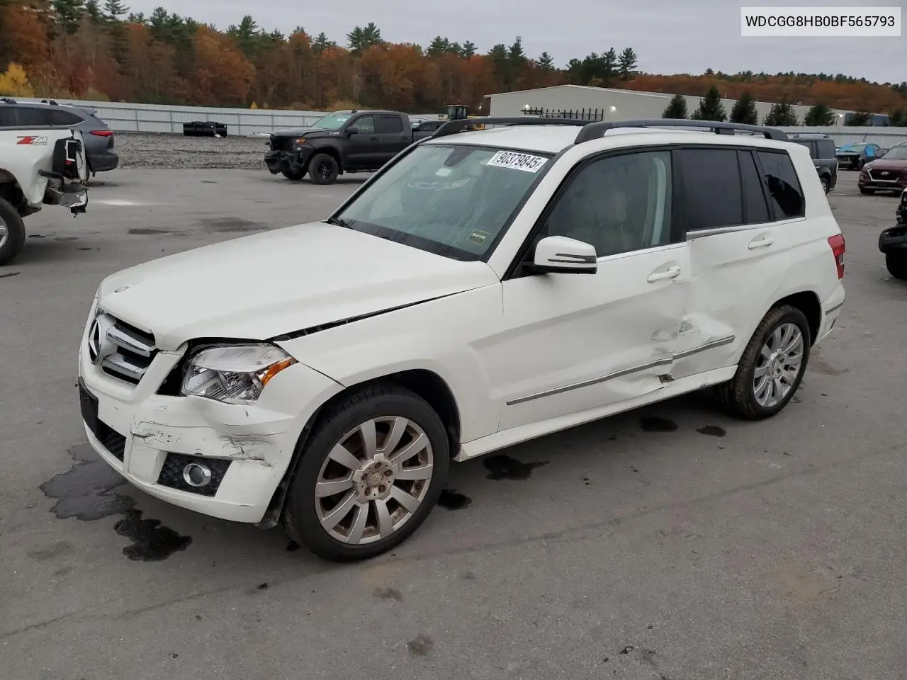 WDCGG8HB0BF565793 2011 Mercedes-Benz Glk 350 4Matic