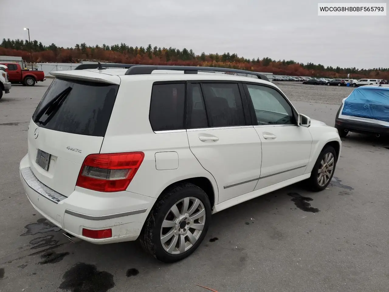 WDCGG8HB0BF565793 2011 Mercedes-Benz Glk 350 4Matic