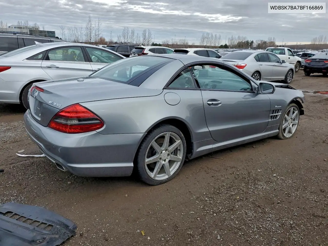 WDBSK7BA7BF166869 2011 Mercedes-Benz Sl 550