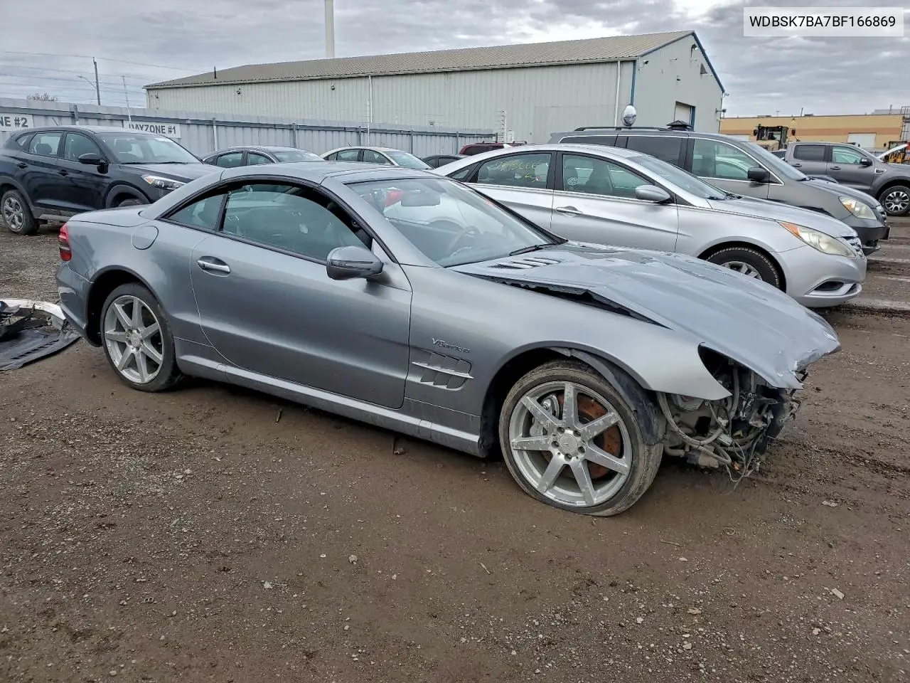 WDBSK7BA7BF166869 2011 Mercedes-Benz Sl 550