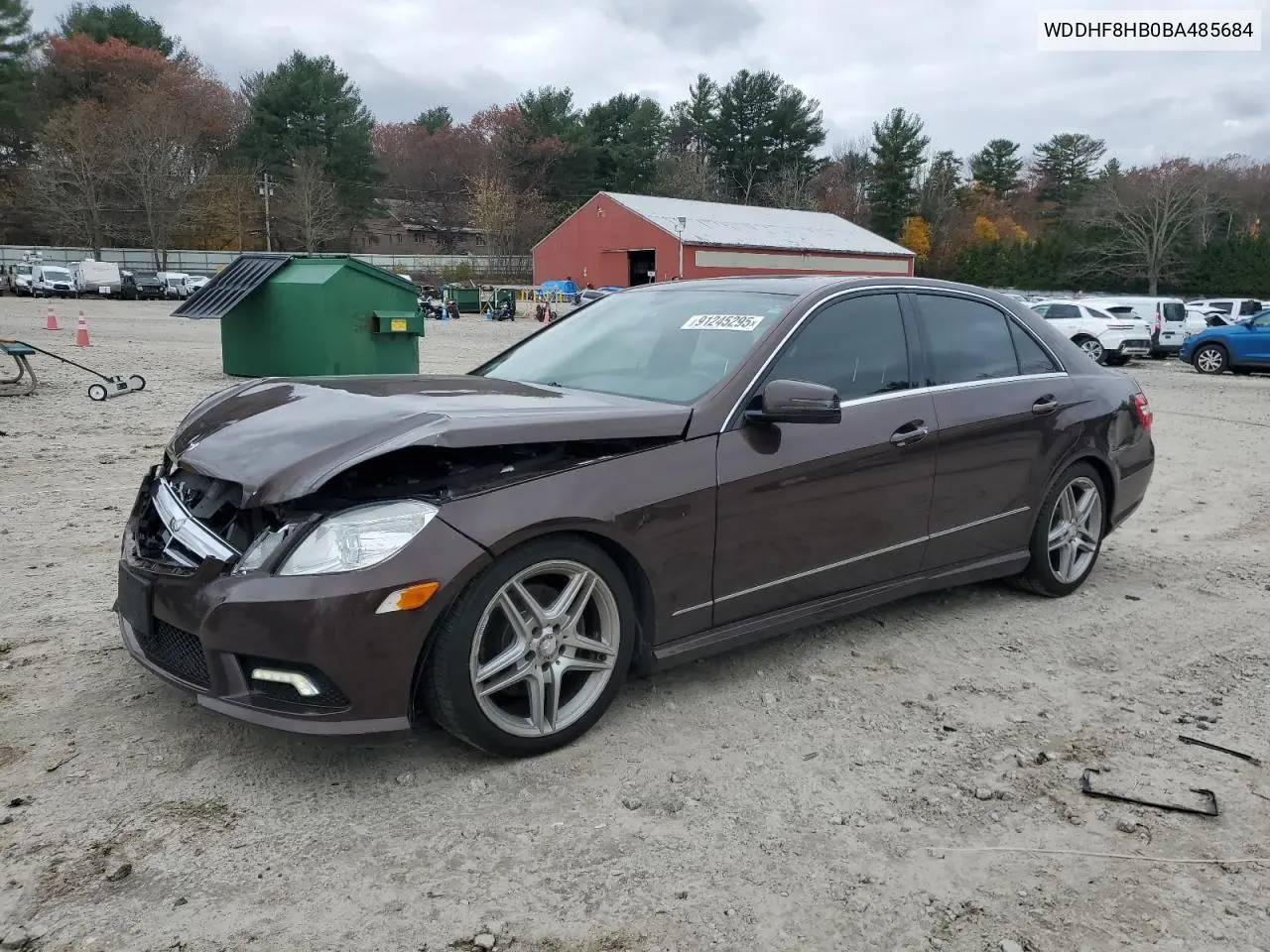 WDDHF8HB0BA485684 2011 Mercedes-Benz E 350 4Matic