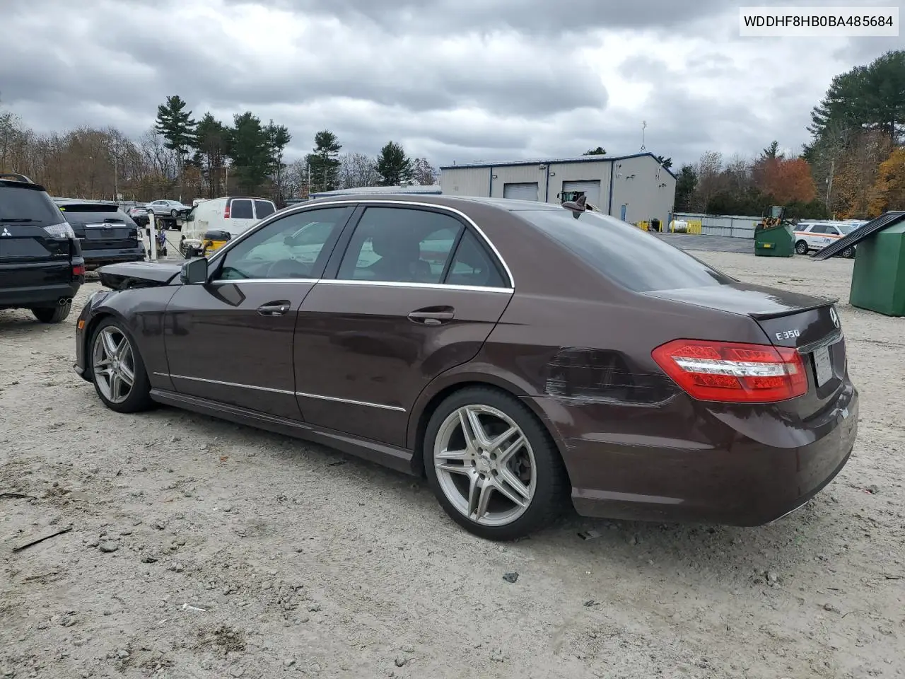 WDDHF8HB0BA485684 2011 Mercedes-Benz E 350 4Matic