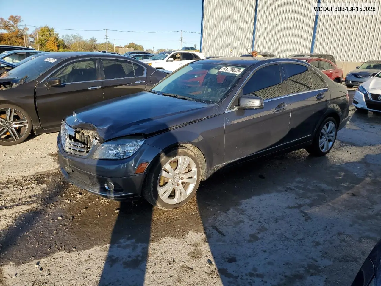 WDDGF8BB4BR150028 2011 Mercedes-Benz C 300 4Matic