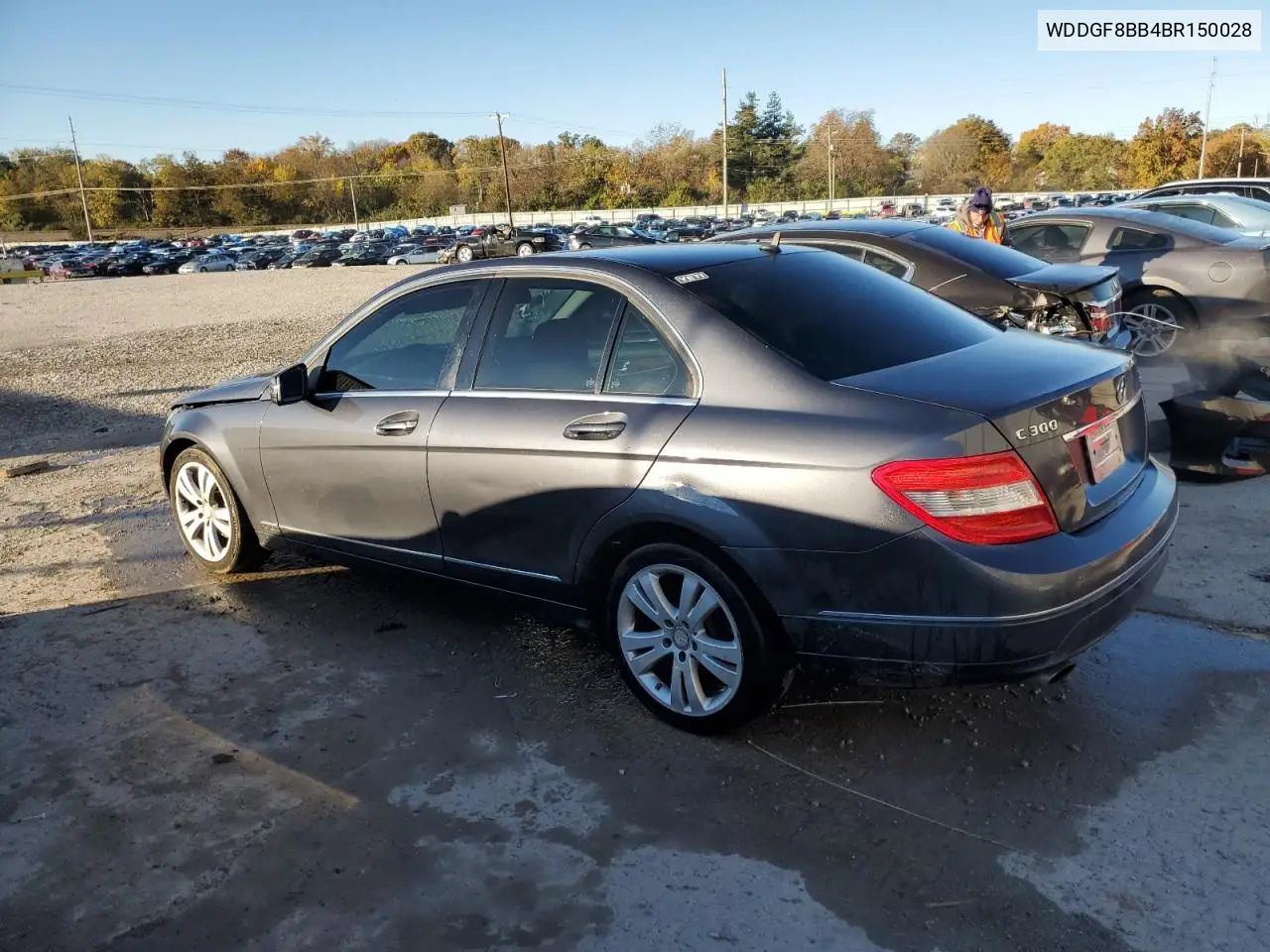 WDDGF8BB4BR150028 2011 Mercedes-Benz C 300 4Matic
