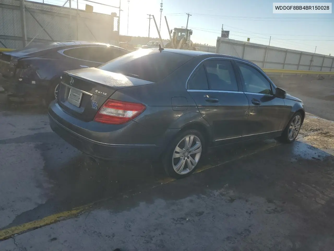 WDDGF8BB4BR150028 2011 Mercedes-Benz C 300 4Matic
