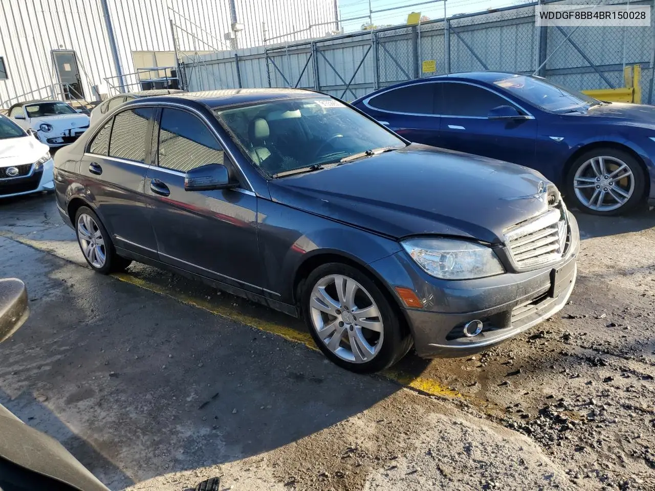 WDDGF8BB4BR150028 2011 Mercedes-Benz C 300 4Matic