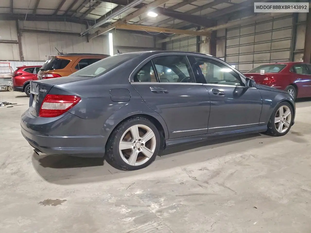 WDDGF8BBXBR143892 2011 Mercedes-Benz C 300 4Matic