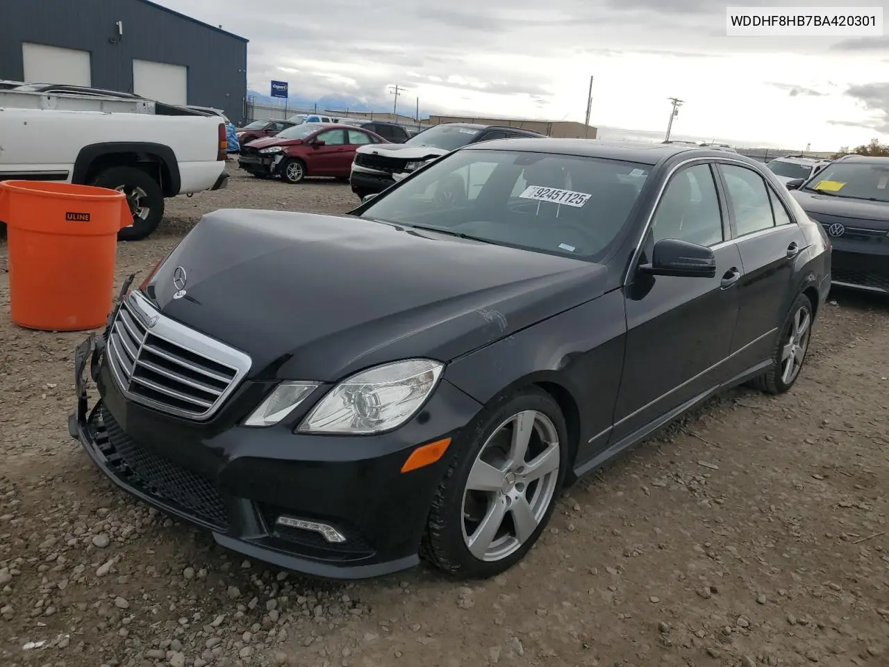 WDDHF8HB7BA420301 2011 Mercedes-Benz E 350 4Matic