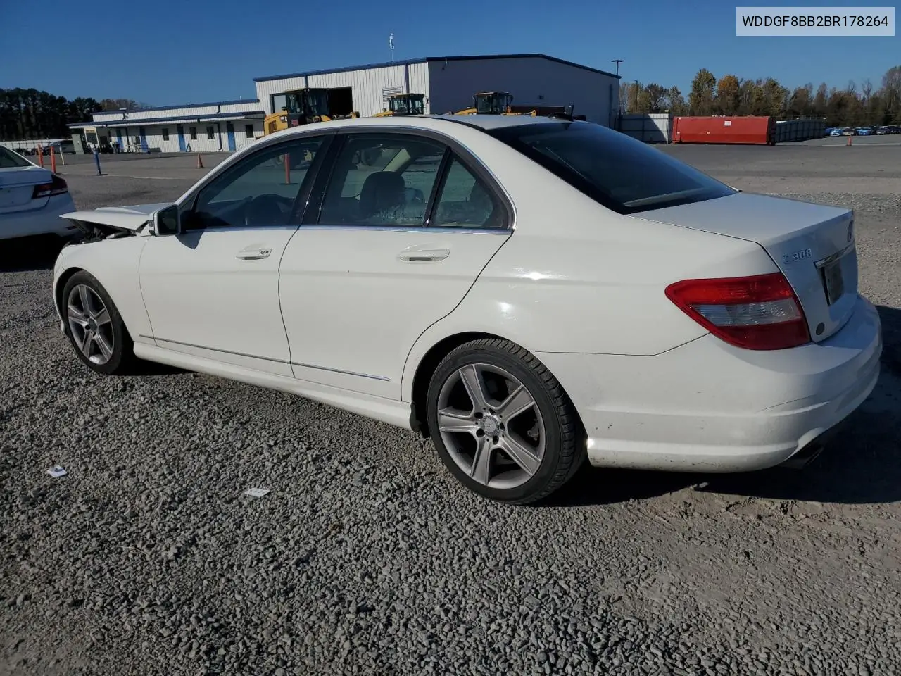 WDDGF8BB2BR178264 2011 Mercedes-Benz C 300 4Matic