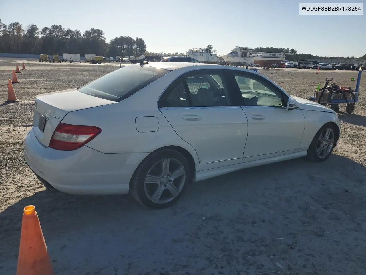 WDDGF8BB2BR178264 2011 Mercedes-Benz C 300 4Matic