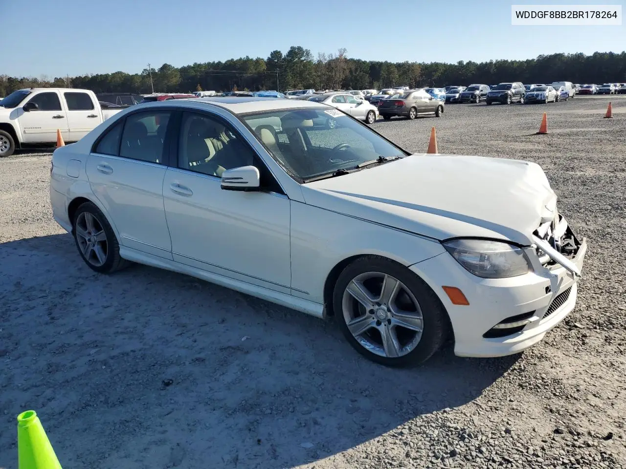 WDDGF8BB2BR178264 2011 Mercedes-Benz C 300 4Matic