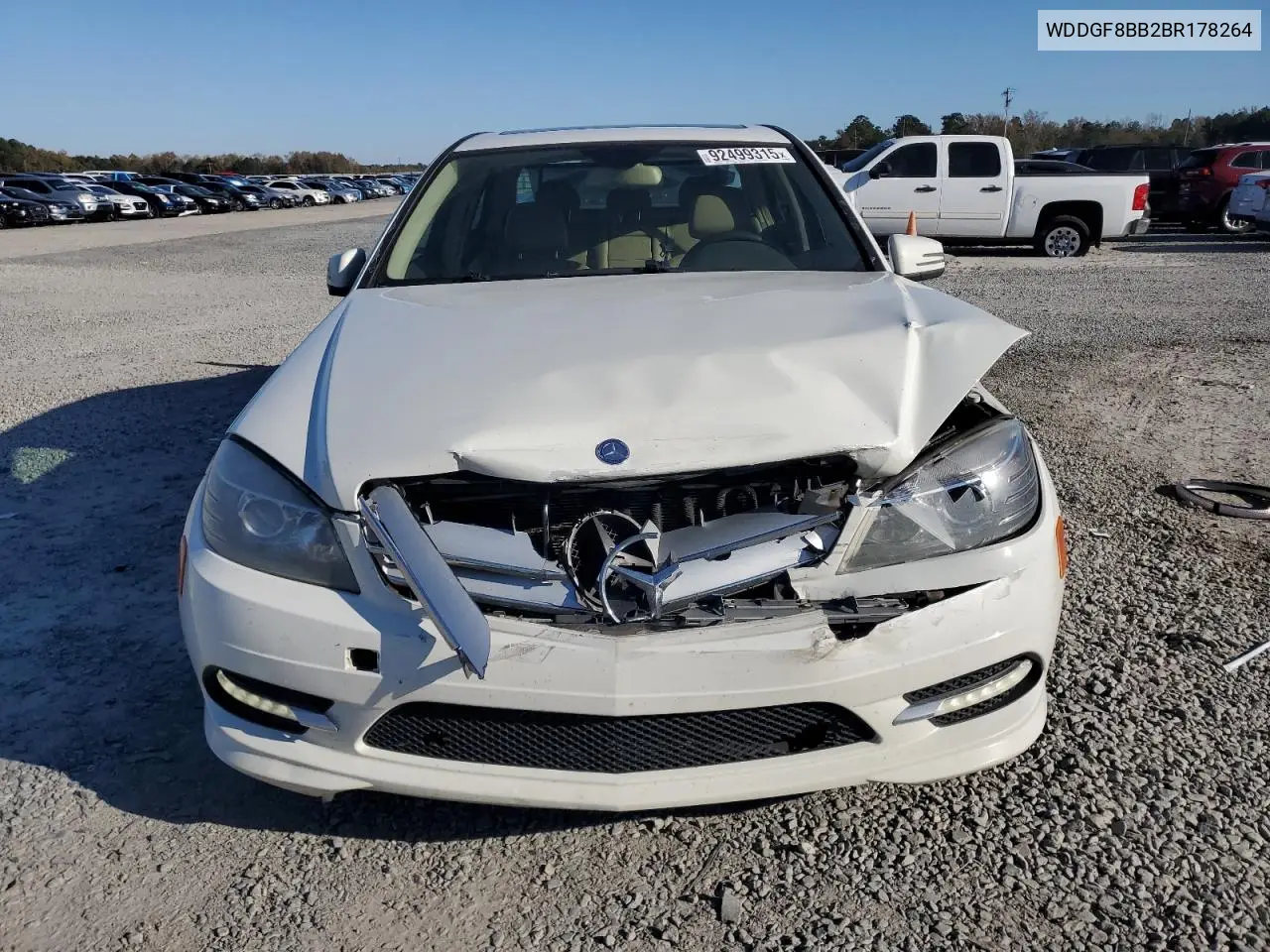 WDDGF8BB2BR178264 2011 Mercedes-Benz C 300 4Matic