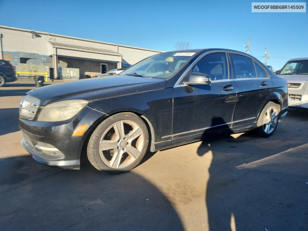 WDDGF8BB6BR145509 2011 Mercedes-Benz C 300 4Matic