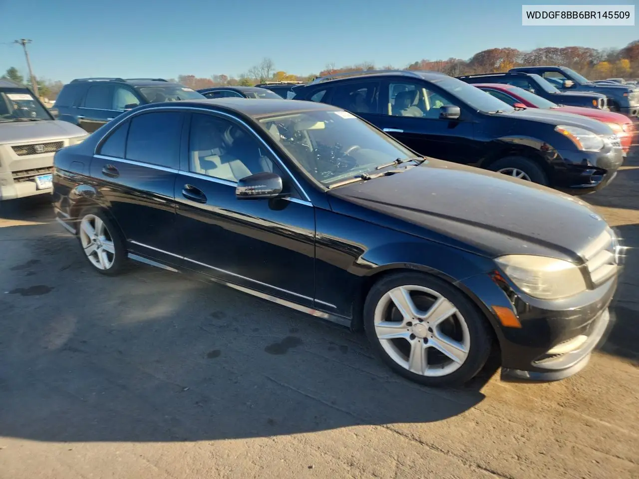 WDDGF8BB6BR145509 2011 Mercedes-Benz C 300 4Matic