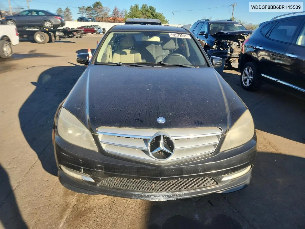 WDDGF8BB6BR145509 2011 Mercedes-Benz C 300 4Matic