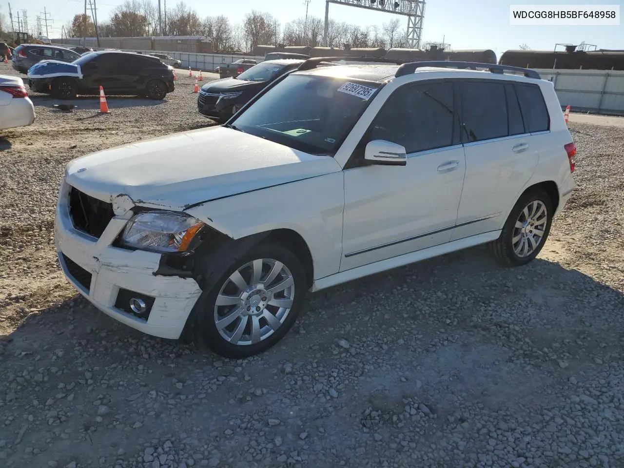 WDCGG8HB5BF648958 2011 Mercedes-Benz Glk 350 4Matic