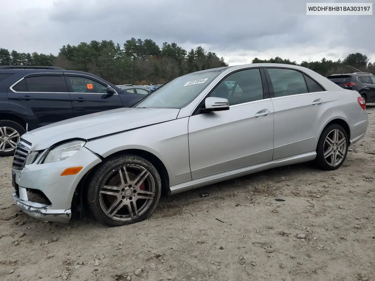WDDHF8HB1BA303197 2011 Mercedes-Benz E 350 4Matic