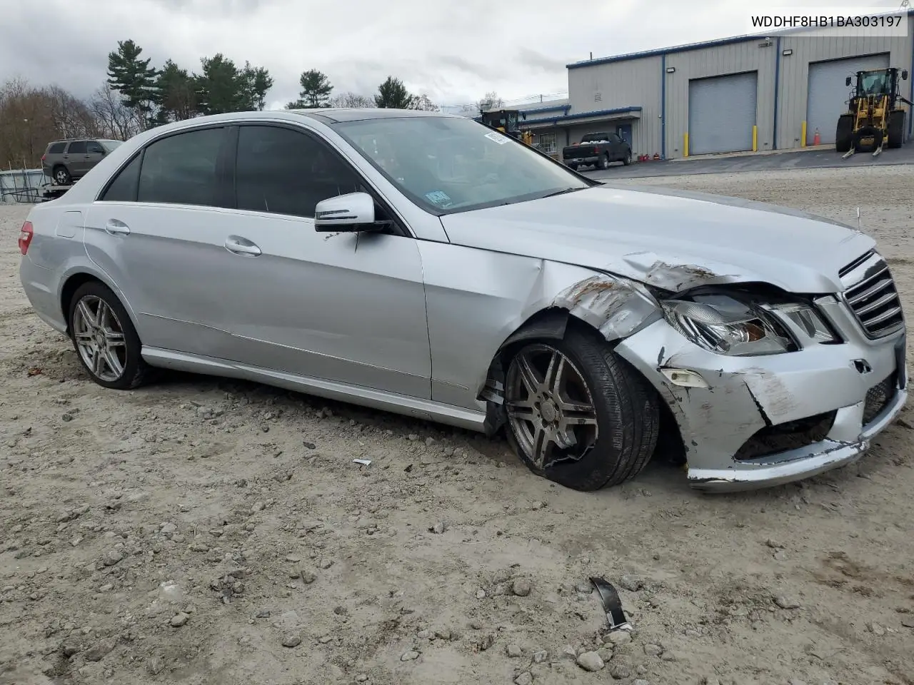 WDDHF8HB1BA303197 2011 Mercedes-Benz E 350 4Matic