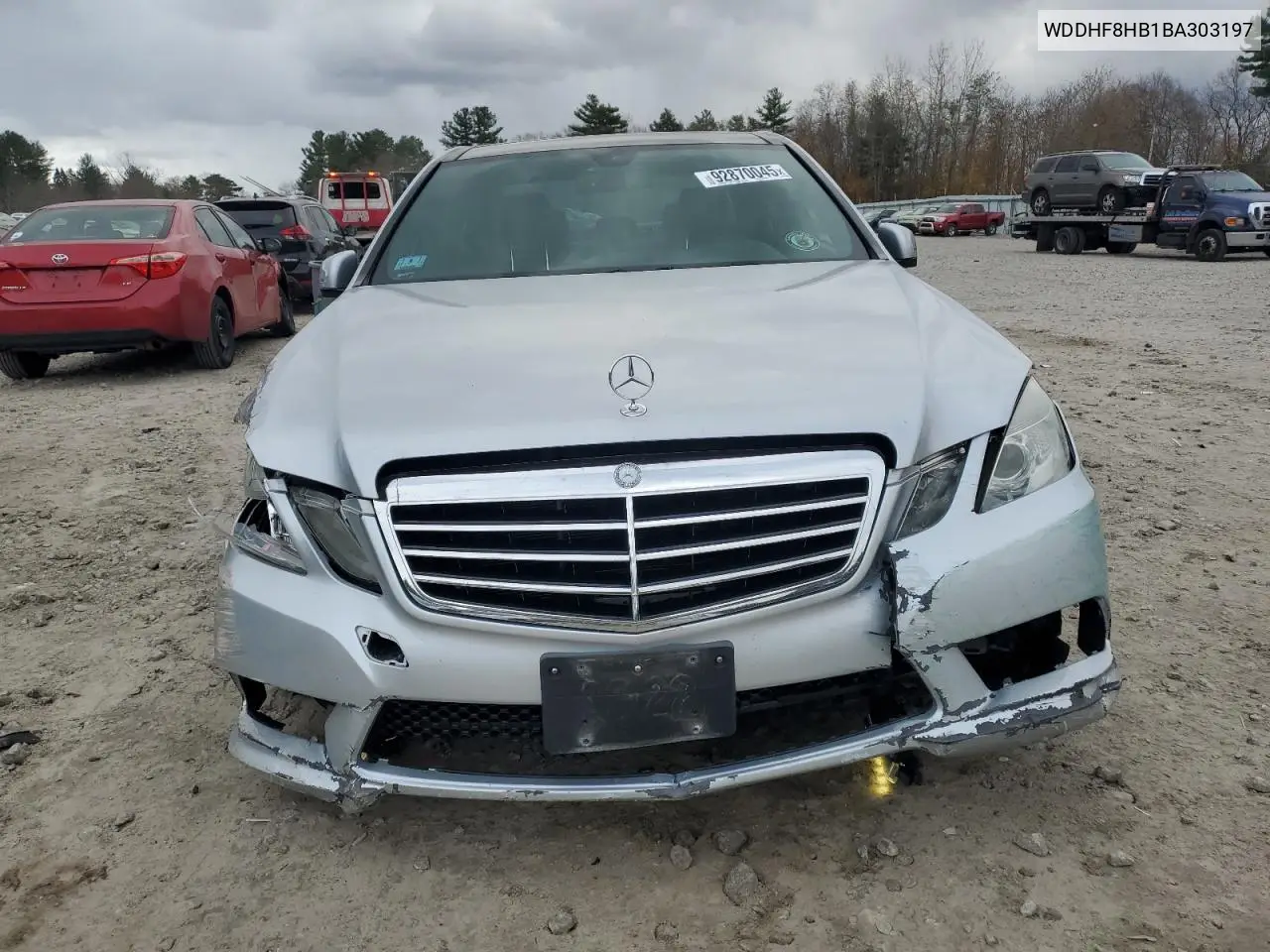 WDDHF8HB1BA303197 2011 Mercedes-Benz E 350 4Matic