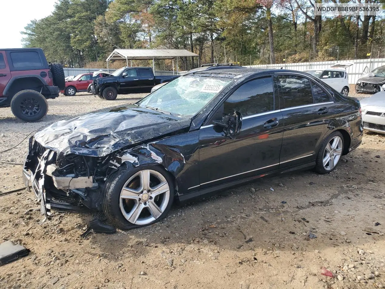 WDDGF8BB9BF536395 2011 Mercedes-Benz C 300 4Matic