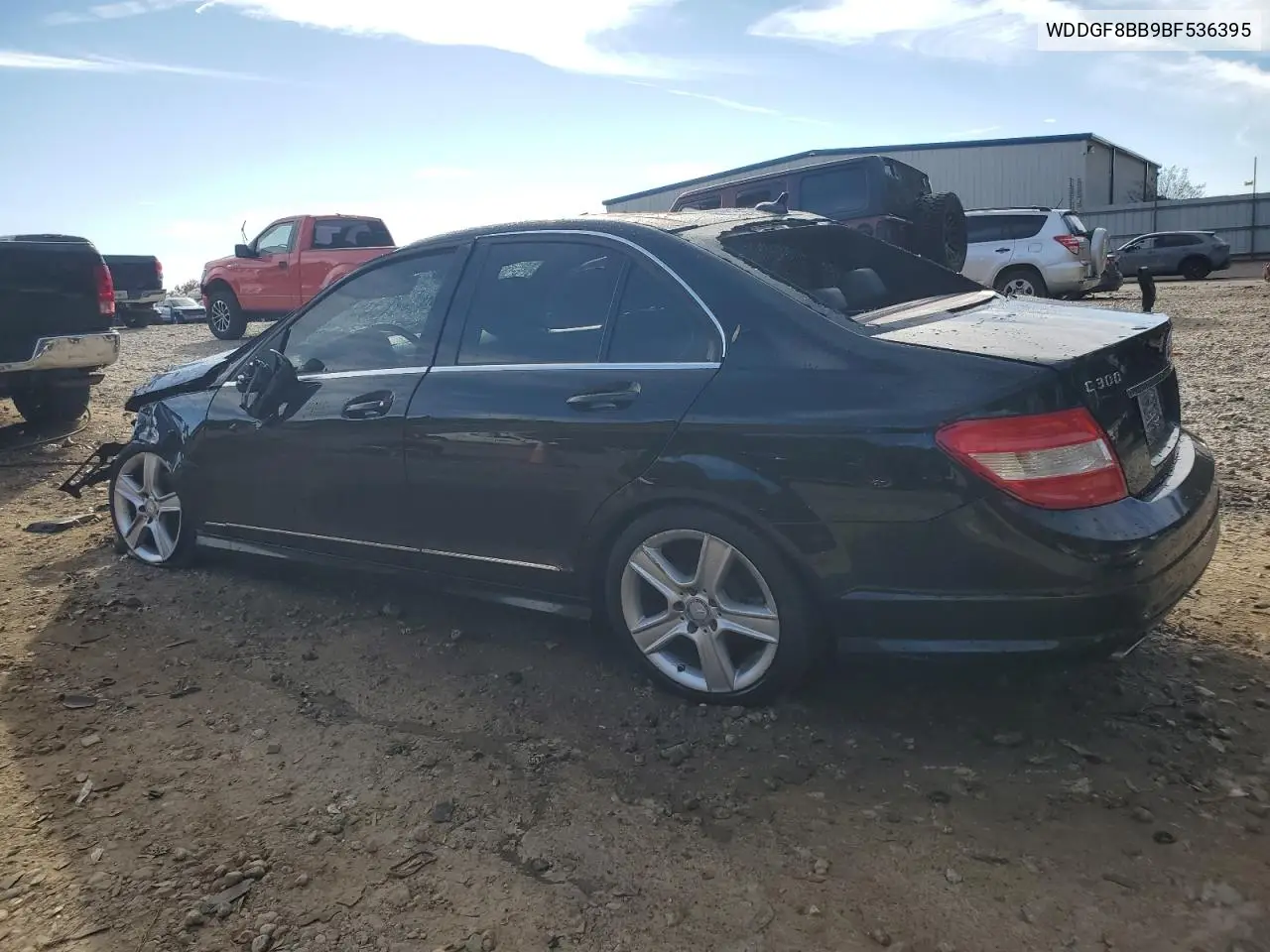 WDDGF8BB9BF536395 2011 Mercedes-Benz C 300 4Matic