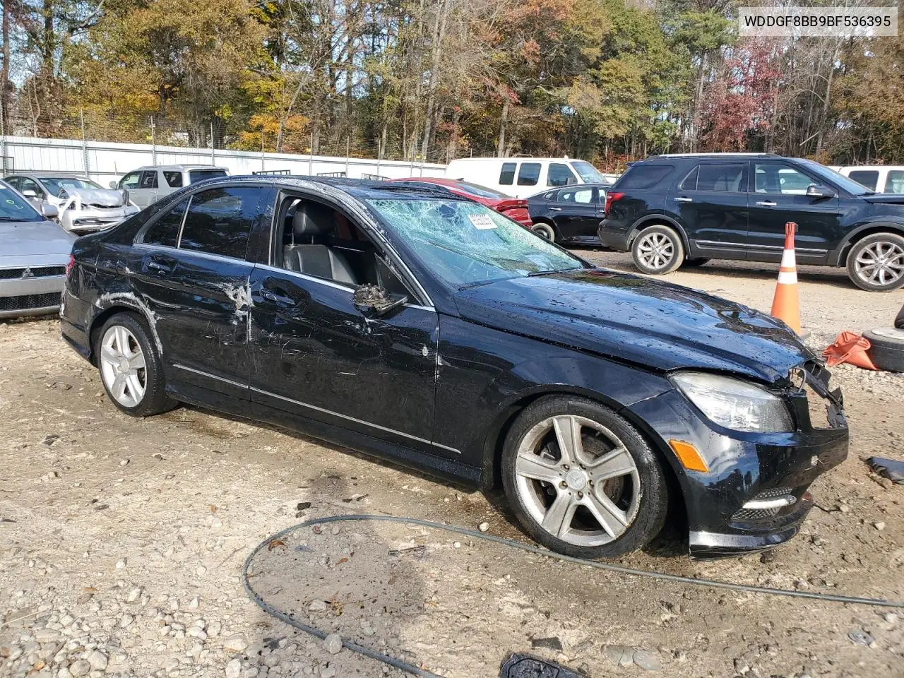 WDDGF8BB9BF536395 2011 Mercedes-Benz C 300 4Matic