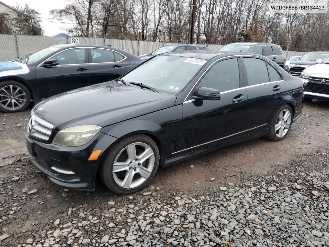 WDDGF8BB7BR134423 2011 Mercedes-Benz C 300 4Matic
