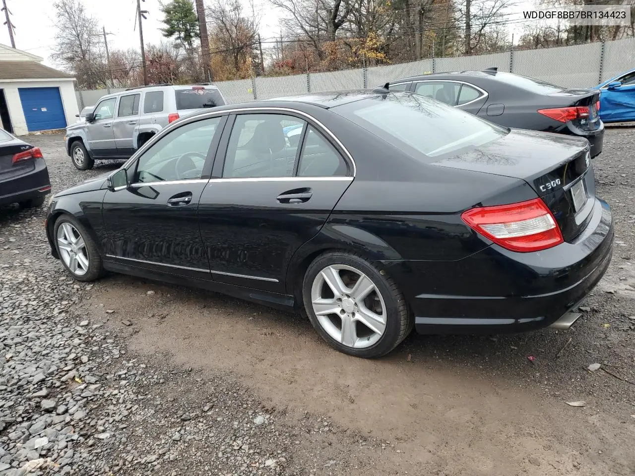 WDDGF8BB7BR134423 2011 Mercedes-Benz C 300 4Matic