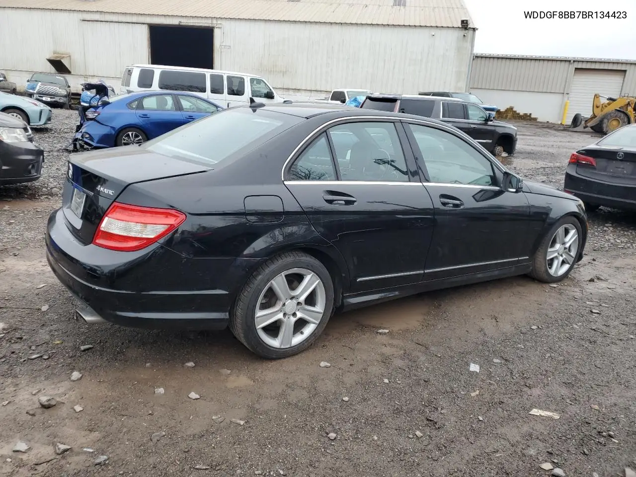 WDDGF8BB7BR134423 2011 Mercedes-Benz C 300 4Matic