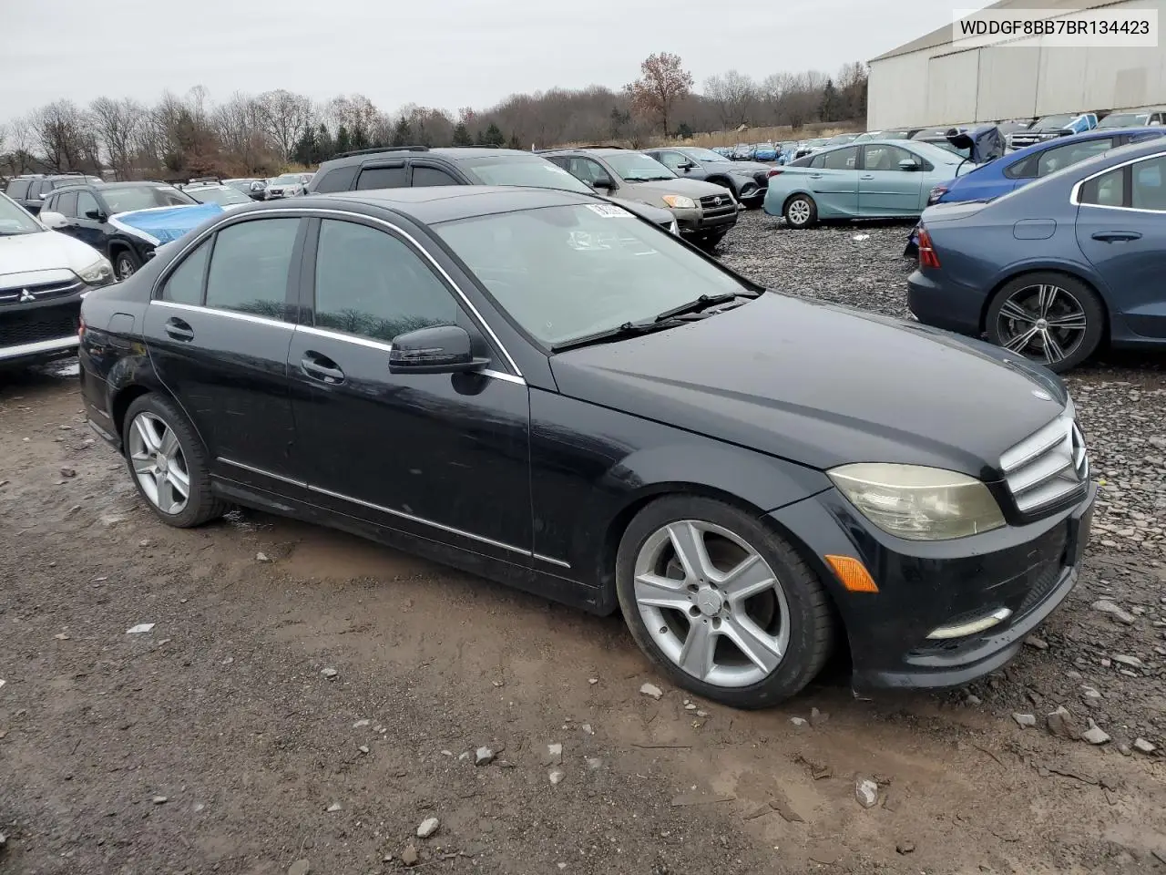 WDDGF8BB7BR134423 2011 Mercedes-Benz C 300 4Matic