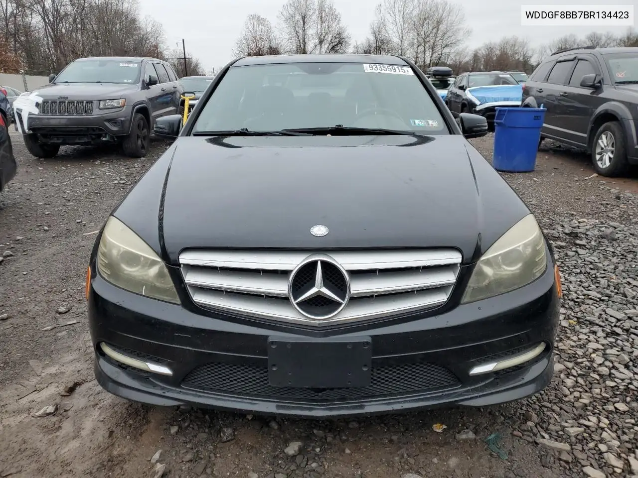 WDDGF8BB7BR134423 2011 Mercedes-Benz C 300 4Matic