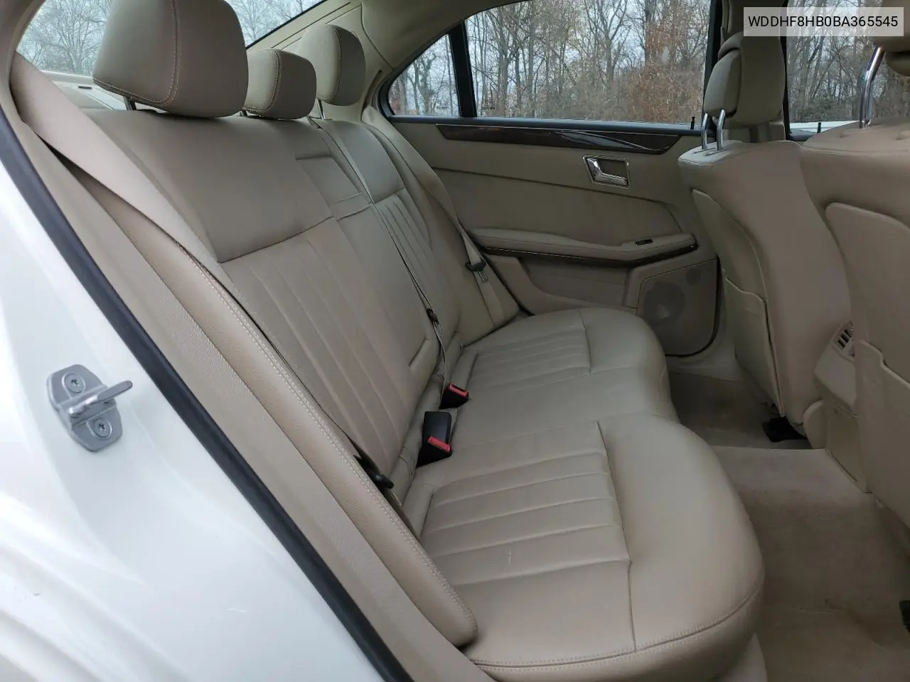 WDDHF8HB0BA365545 2011 Mercedes-Benz E 350 4Matic