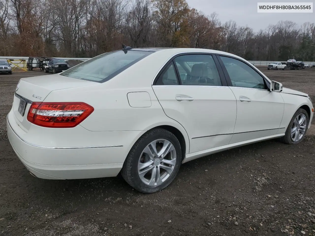 WDDHF8HB0BA365545 2011 Mercedes-Benz E 350 4Matic