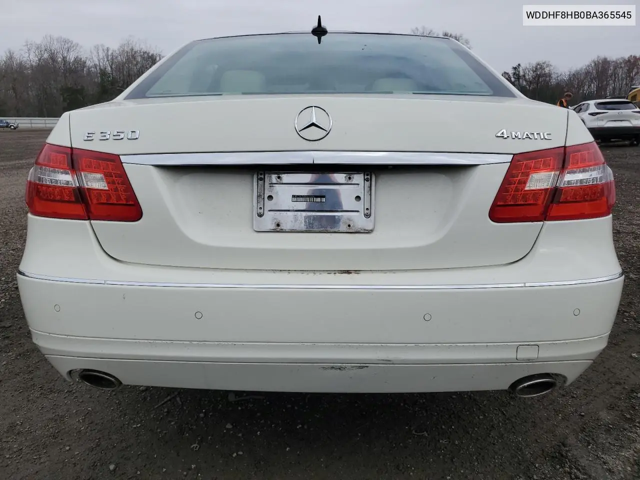 WDDHF8HB0BA365545 2011 Mercedes-Benz E 350 4Matic
