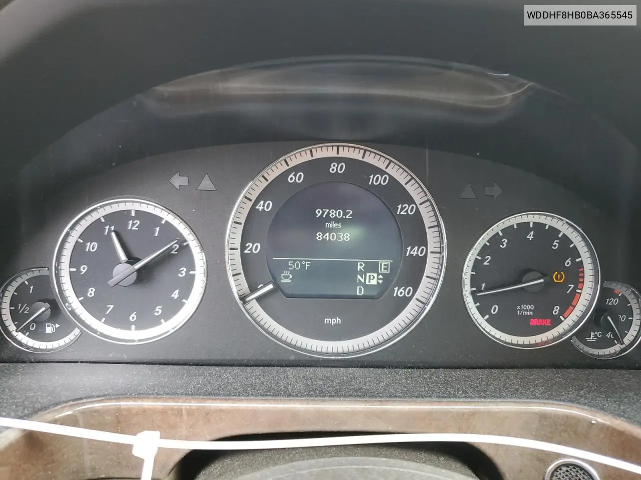 WDDHF8HB0BA365545 2011 Mercedes-Benz E 350 4Matic