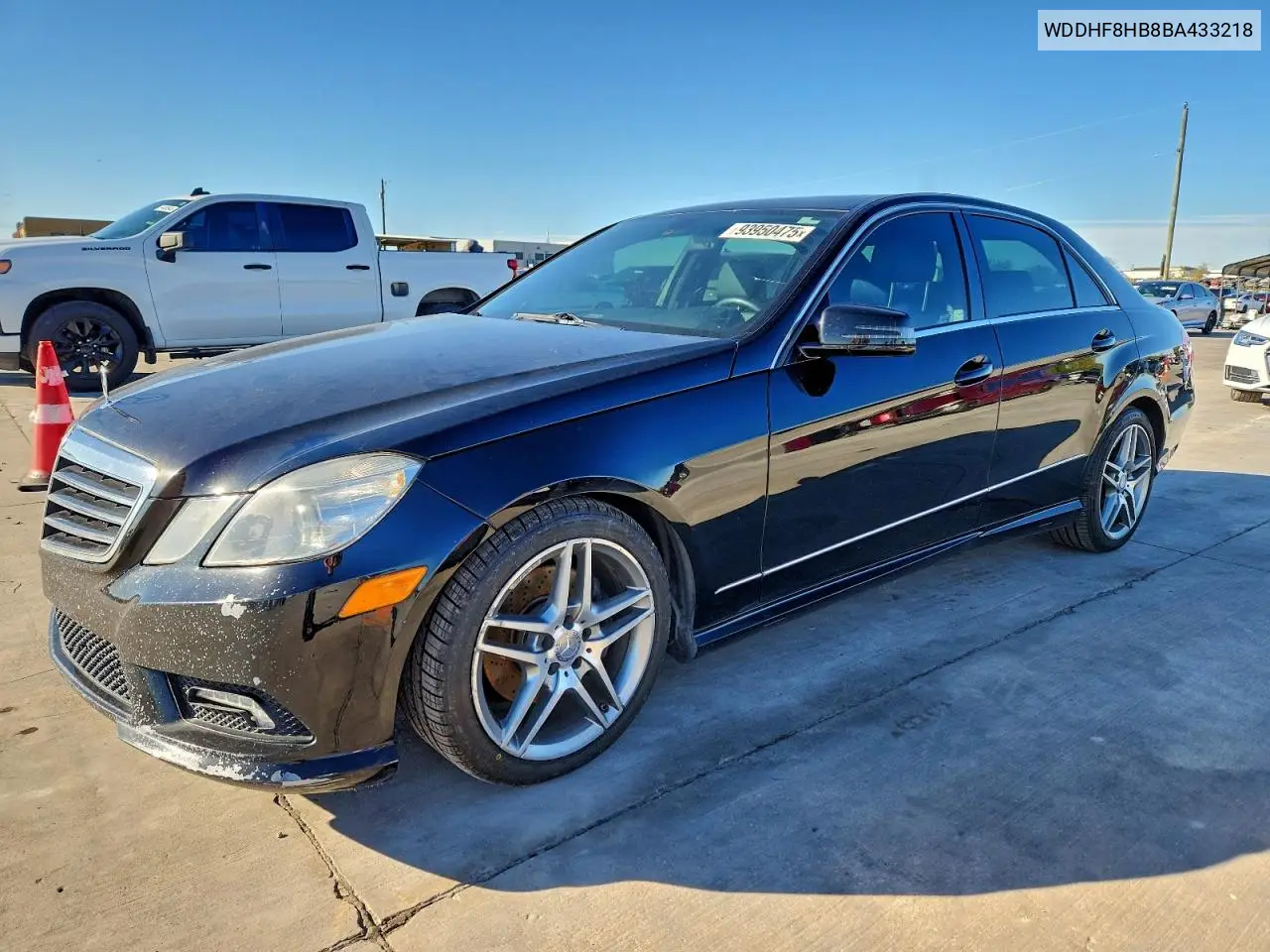 WDDHF8HB8BA433218 2011 Mercedes-Benz E 350 4Matic