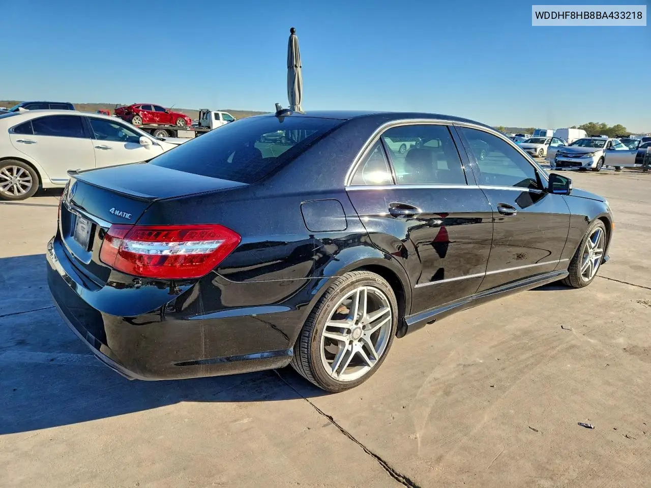 WDDHF8HB8BA433218 2011 Mercedes-Benz E 350 4Matic