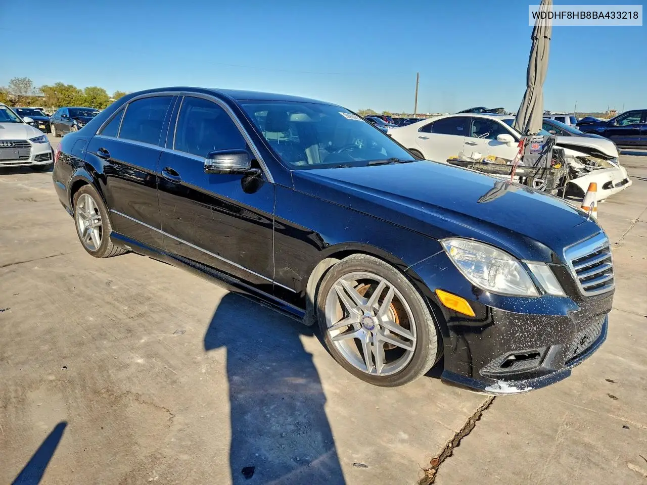 WDDHF8HB8BA433218 2011 Mercedes-Benz E 350 4Matic