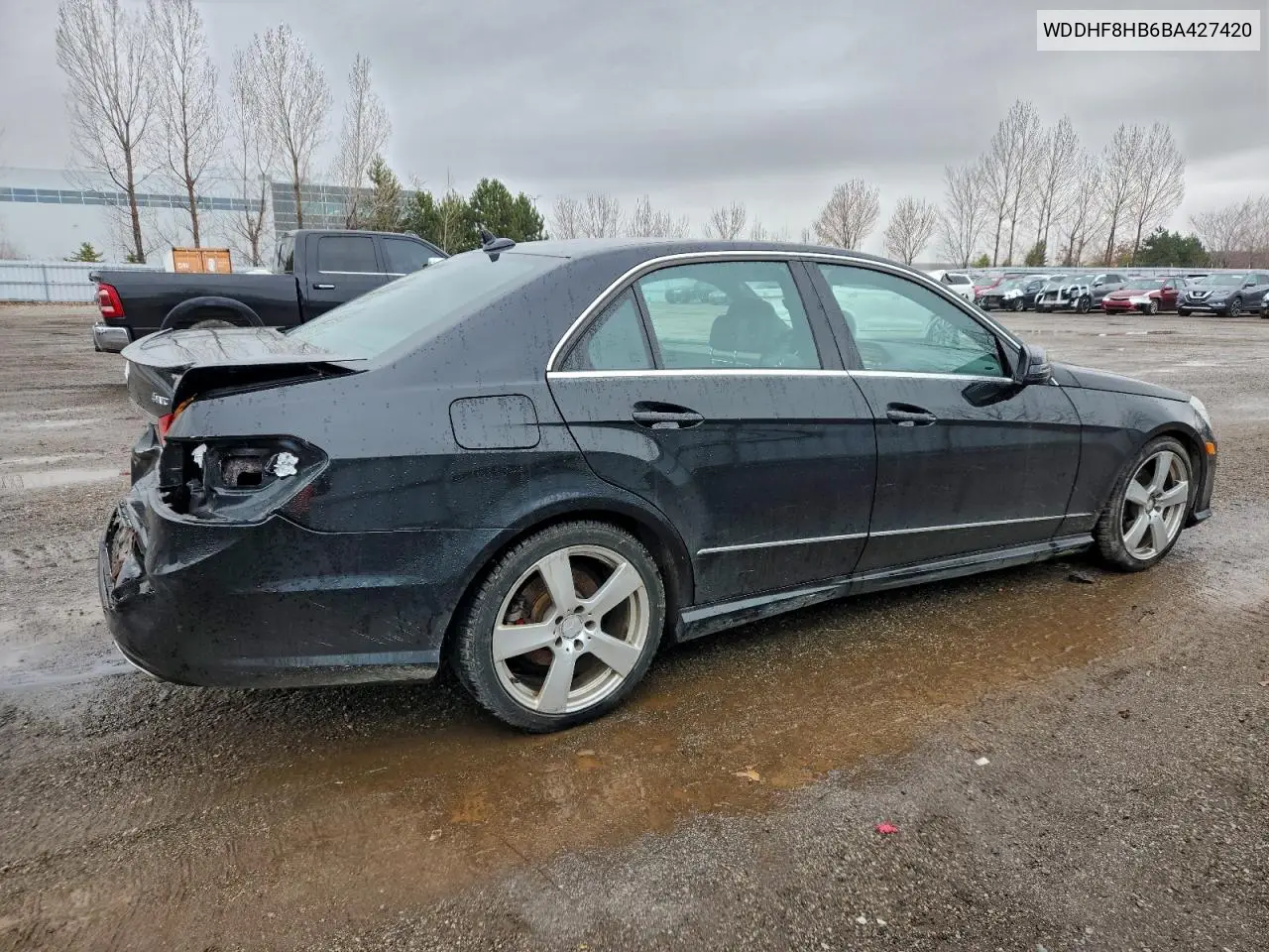 WDDHF8HB6BA427420 2011 Mercedes-Benz E 350 4Matic