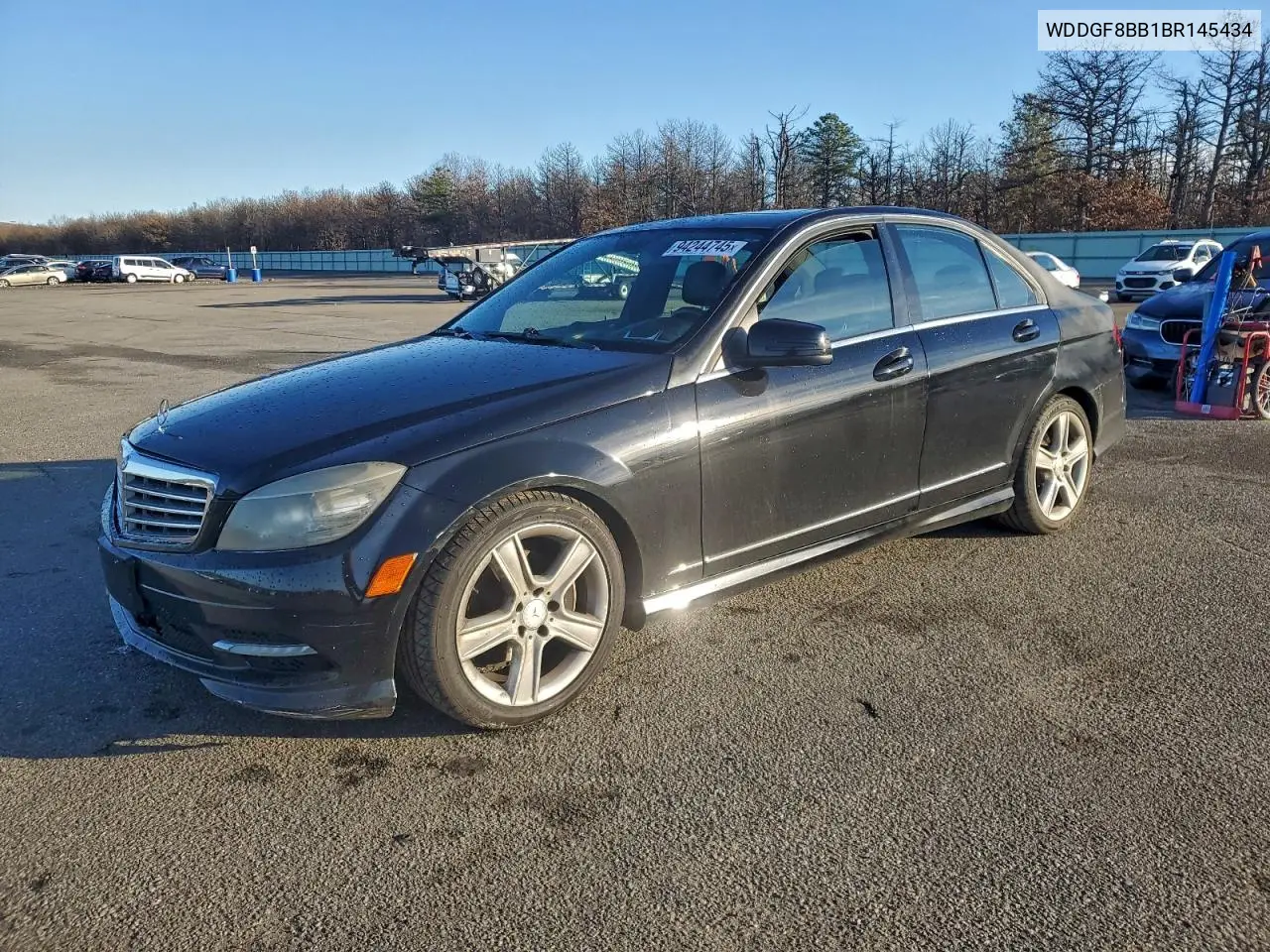 WDDGF8BB1BR145434 2011 Mercedes-Benz C 300 4Matic